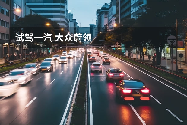 试驾一汽 大众蔚领