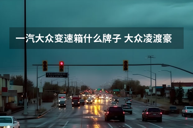 一汽大众变速箱什么牌子 大众凌渡豪华版是什么音响