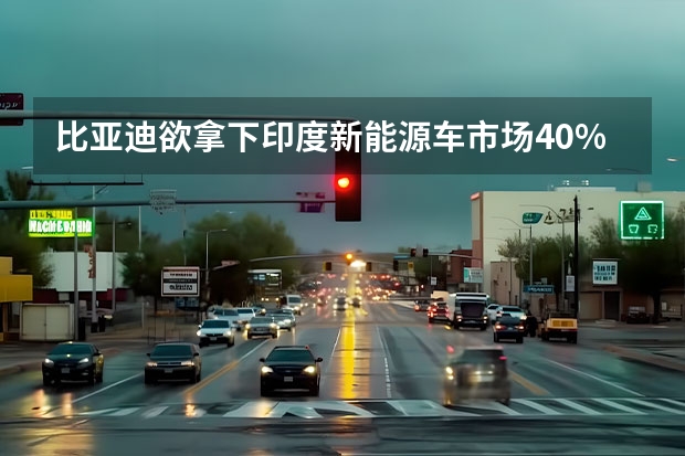 比亚迪欲拿下印度新能源车市场40%份额 搭载DM