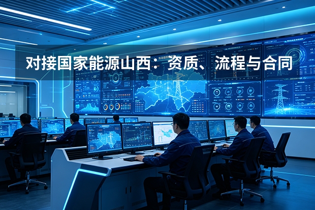 对接国家能源山西：资质、流程与合同