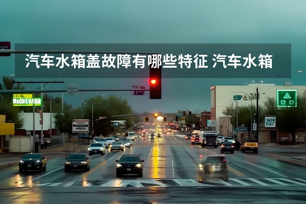 汽车水箱盖故障有哪些特征 汽车水箱盖坏掉的症状是什么？