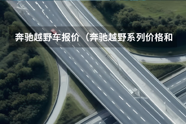 奔驰越野车报价(奔驰越野系列价格和图片)