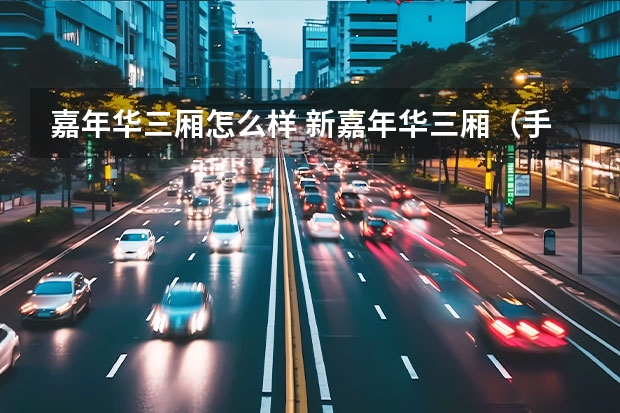 嘉年华三厢怎么样 新嘉年华三厢(手动)怎样?