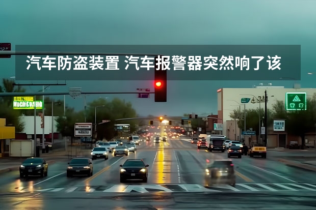 汽车防盗装置 汽车报警器突然响了该怎么检修?
