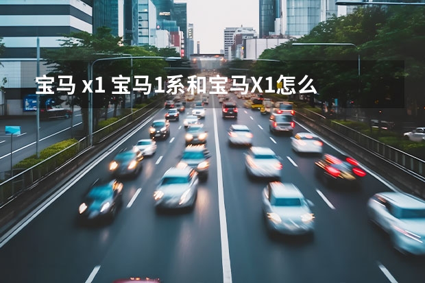 宝马 x1 宝马1系和宝马X1怎么选 哪个更值得入手