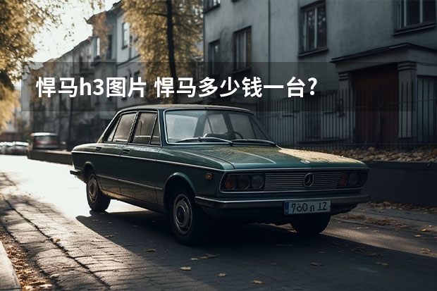 悍马h3图片 悍马多少钱一台?