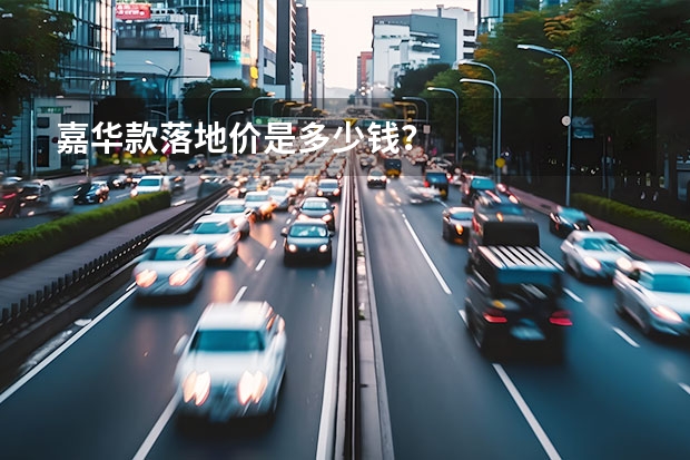 嘉华款落地价是多少钱?