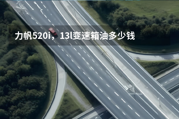 力帆520i,1.3l变速箱油多少钱