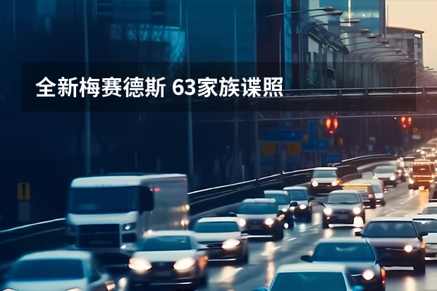 全新梅赛德斯 63家族谍照