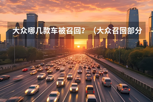 大众哪几款车被召回?(大众召回部分甲壳虫系列车型 因安全气囊隐患/共计20410辆)