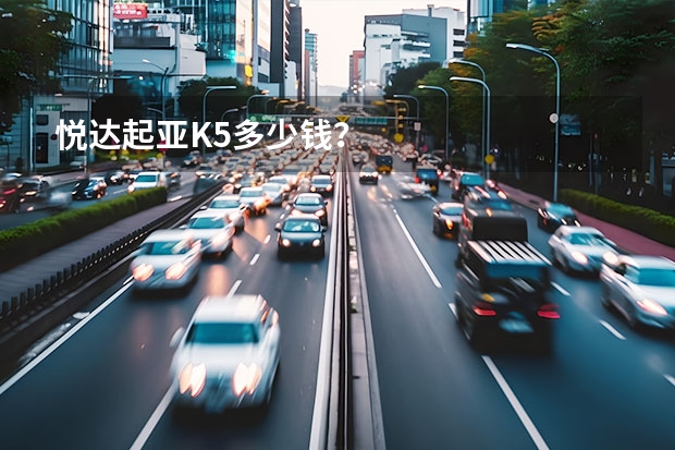 悦达起亚K5多少钱?