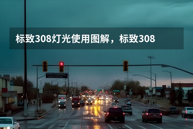 标致308灯光使用图解,标致308灯光怎么调节