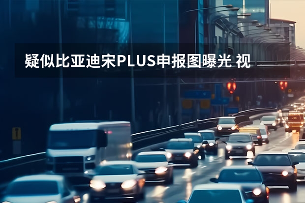 疑似比亚迪宋PLUS申报图曝光 视觉融合全自动泊车系统到来