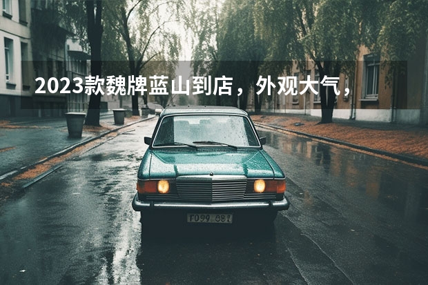 2023款魏牌蓝山到店，外观大气，纯电续航180KM 新摩卡延续蓝山神话，中式造车的逻辑，变天了 魏牌蓝山和理想L8两车横评 谁是中大型豪华SUV内卷王？