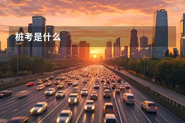 桩考是什么