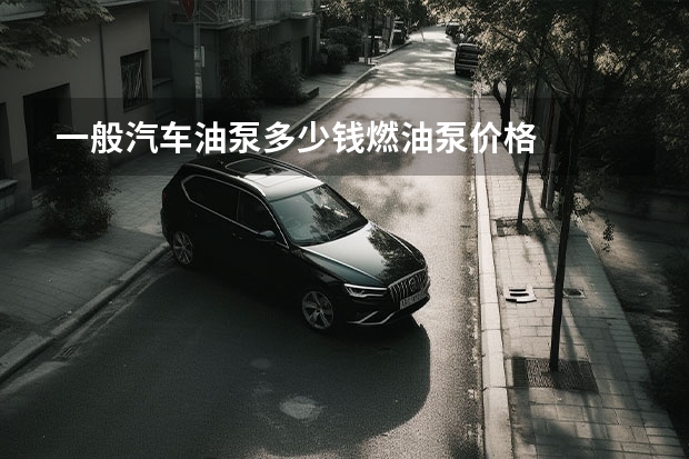 一般汽车油泵多少钱燃油泵价格