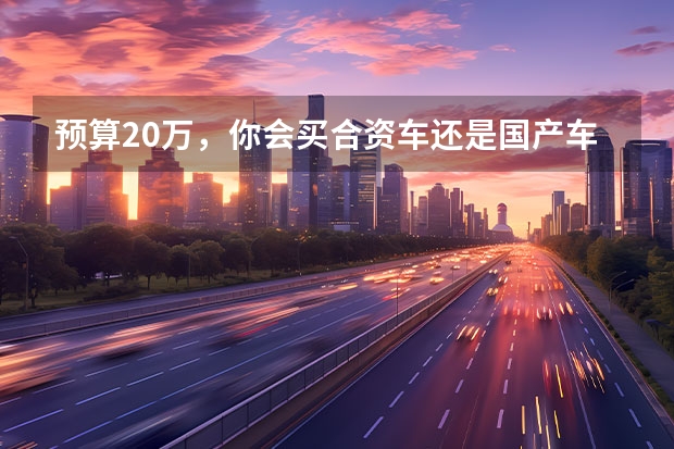 预算20万，你会买合资车还是国产车？为什么？