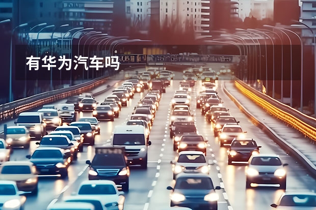 有华为汽车吗