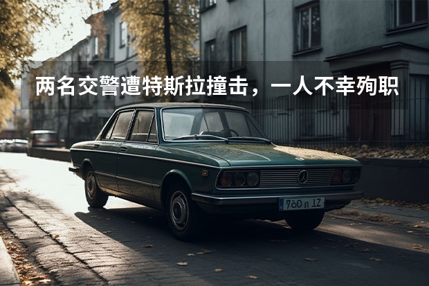 两名交警遭特斯拉撞击，一人不幸殉职，这次又是特斯拉的问题吗？