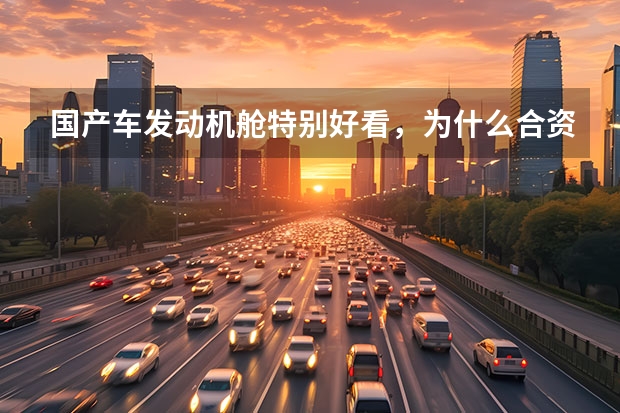 国产车发动机舱特别好看，为什么合资车发动机舱不整齐？
