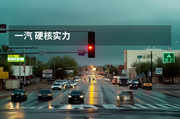 一汽 硬核实力