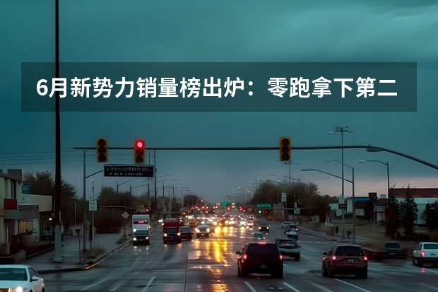 6月新势力销量榜出炉：零跑拿下第二名，蔚来很“猛”（4天后发布！零跑B11现身，理想L7既视感，或14万起？）