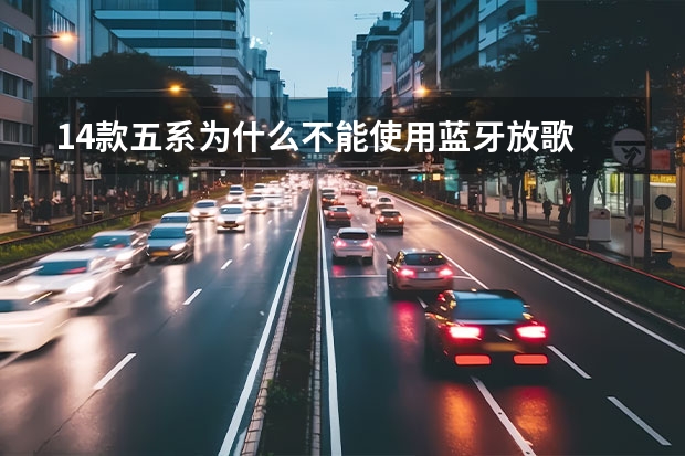14款五系为什么不能使用蓝牙放歌