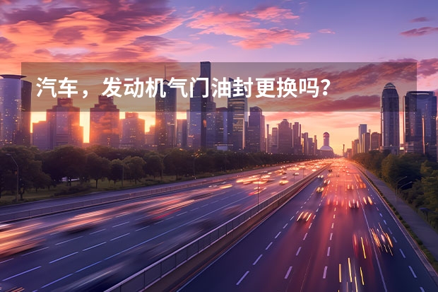 汽车，发动机气门油封更换吗？