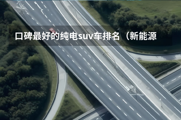 口碑最好的纯电suv车排名（新能源汽车十大名牌排名）