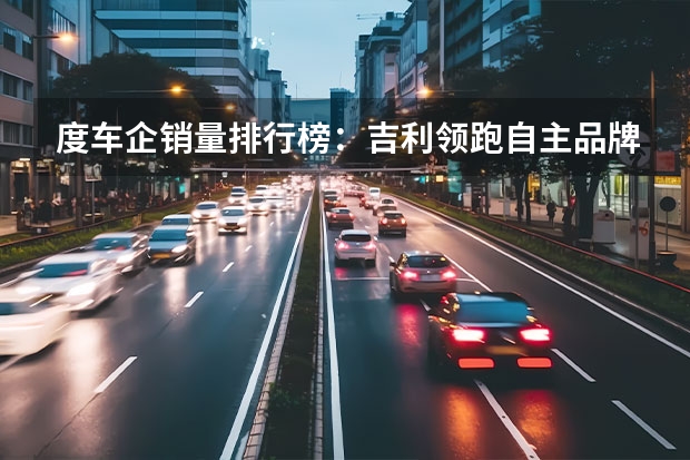 度车企销量排行榜：吉利领跑自主品牌 大众夺得销冠（中汽协：12月份SUV销量最新排名——完整版1-281名）