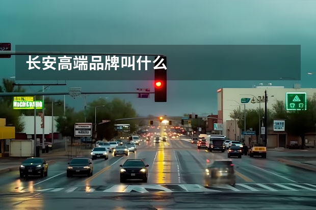 长安高端品牌叫什么