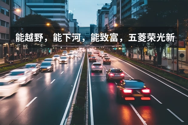 能越野，能下河，能致富，五菱荣光新卡4.98万起，国六排放 13万二手厢式货车