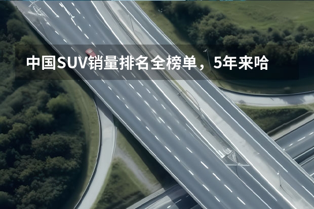 中国SUV销量排名全榜单，5年来哈弗H6仅失手一次 全国SUV销量排行榜前十名