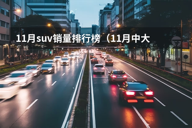 11月suv销量排行榜（11月中大型suv销量排行榜）