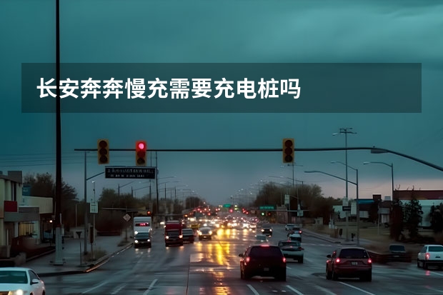 长安奔奔慢充需要充电桩吗