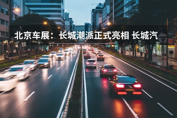 北京车展：长城潮派正式亮相 长城汽车1月销量近14万辆