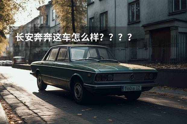 长安奔奔这车怎么样？？？？