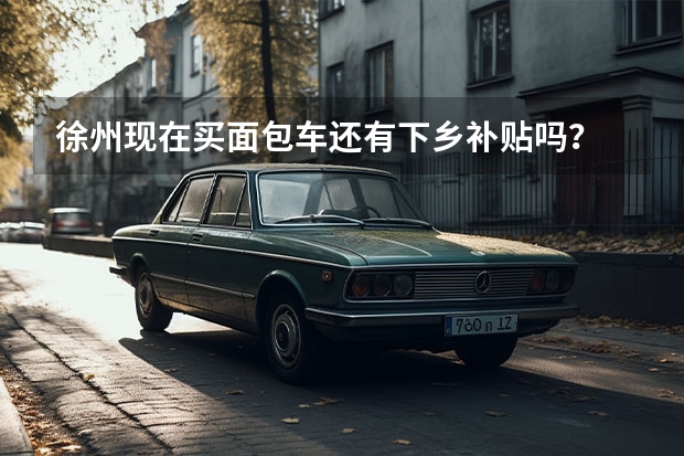 徐州现在买面包车还有下乡补贴吗？