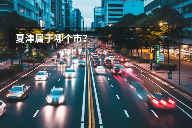 夏津属于哪个市？