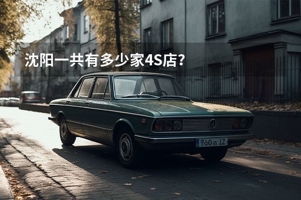 沈阳一共有多少家4S店？