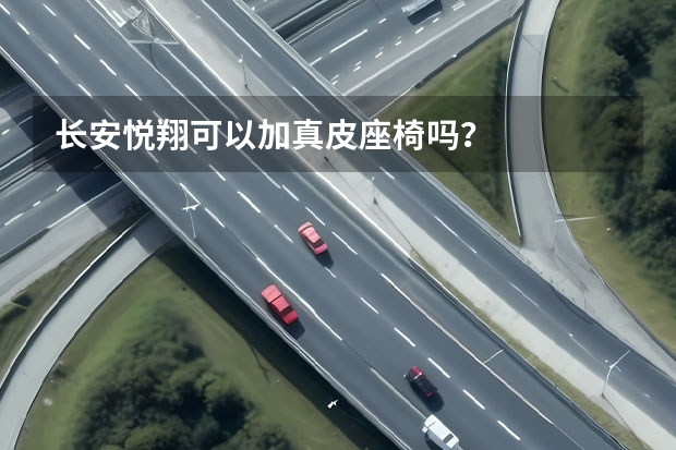 长安悦翔可以加真皮座椅吗？