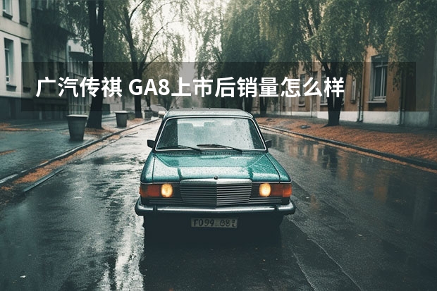 广汽传祺 GA8上市后销量怎么样