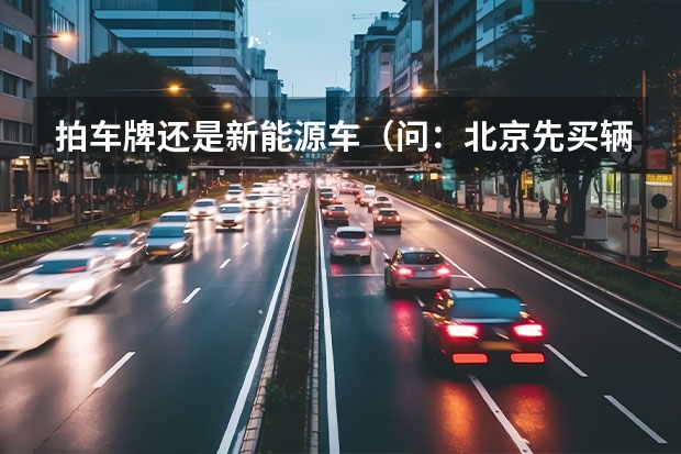拍车牌还是新能源车(问:北京先买辆电动汽车 三年后保牌照再换汽油车行么)