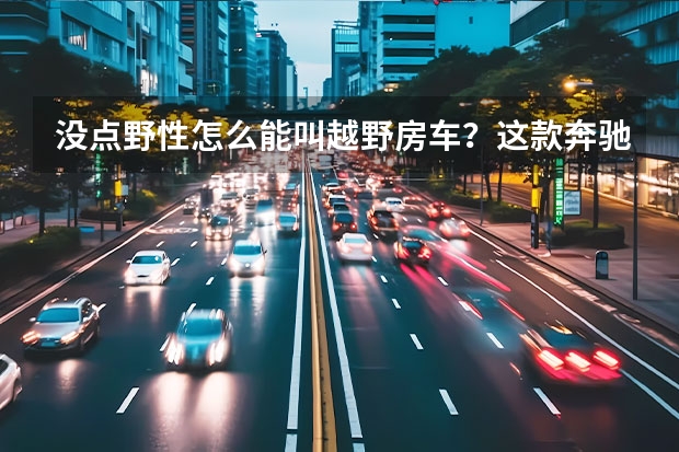 没点野性怎么能叫越野房车？这款奔驰房车设计的太原生态了吧