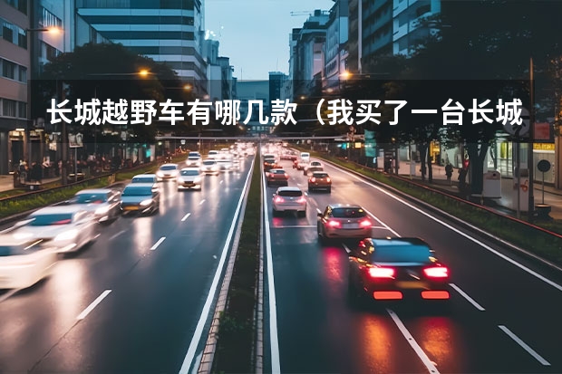 长城越野车有哪几款(我买了一台长城哈弗H6越野车,想把车利用起来赚点钱,不知各位有什麽好的建议)