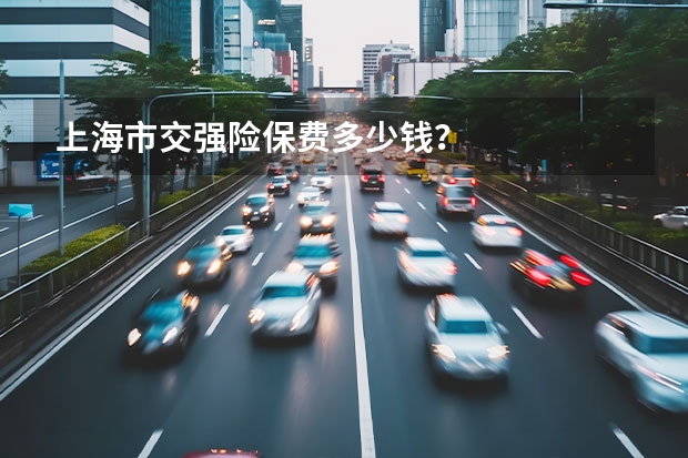 上海市交强险保费多少钱？