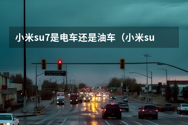 小米su7是电车还是油车(小米su7参数)