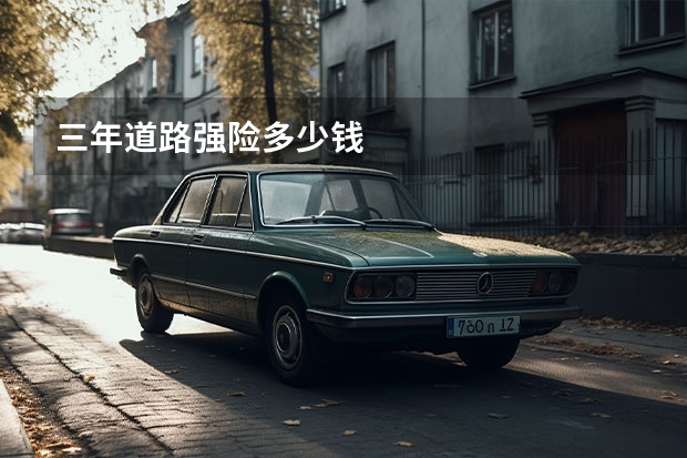 三年道路强险多少钱