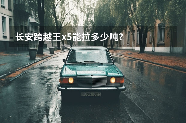 长安跨越王x5能拉多少吨?