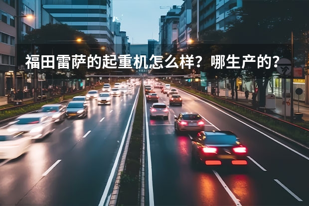 福田雷萨的起重机怎么样?哪生产的?
